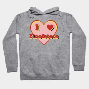 I Heart Floofsters – I Love Floofsters - Red Hoodie